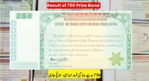 Big Win Alert: July 2025 Rs. 750 Prize Bond Results…